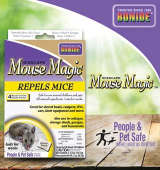 MOUSE MAGIC® RTU SCENT PACK 4/PKG