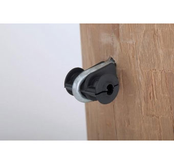 PERMATEMP™ STAPLE INSULATOR FOR WOOD POST 50/PKG