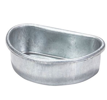 GALVANIZED METAL CAGE CUP - 1/2 PINT - EACH