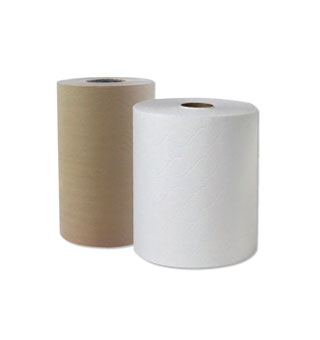 HARDWOUND ROLL TOWEL 6 RL/PKG