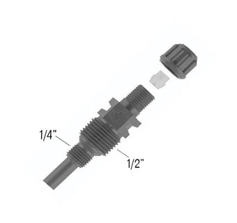 INJECTION DUCKBILL CHECK VALVE 1/4 IN FOR CLASSIC PUMPS 5/PKG