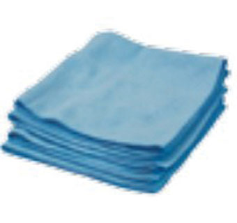MICROWORKS® STANDARD MICROFIBER TOWEL 16 IN L X 16 IN W BLUE 12/PKG