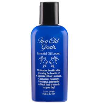 TWO OLD GOATS ESSENTIAL OIL LOTION 2 OZ
