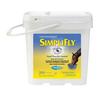 SIMPLIFLY WITH LARVASTOP FLY GROWTH REGULATOR 10 LB 160 DAY SUPPLY