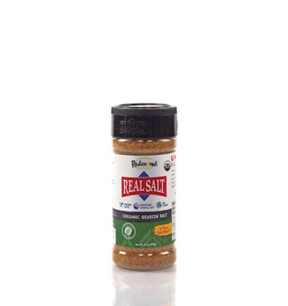 REAL SALT ORGANIC SEASON SALT 4.1 OZ 6/PKG