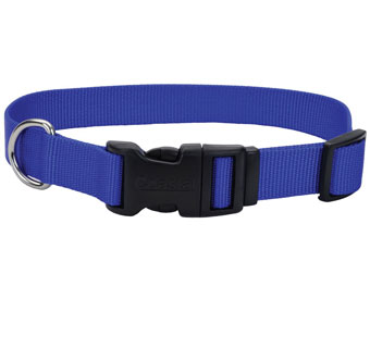 06601 ADJ TUFF DOG COLLAR NYLON 14 - 20 IN X 3/4 IN BLUE