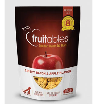 FRUITABLES® TREAT 7% PROTEIN 6% FAT APPLE/CRISPY BACON 7 OZ