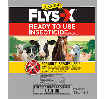 FLYS-X® RTU INSECTICIDE SPRAYER - 32OZ - EACH
