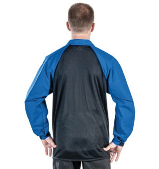 BJ-FZ FULL-ZIP WATERPROOF JACKET WITH THUMB HOLE BLUE XL