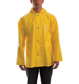 WEBDRI® J31107 HOODED RAIN JACKET PVC YELLOW 4XL
