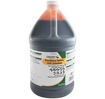 POVIDONE IODINE SOLUTION 10% GALLON