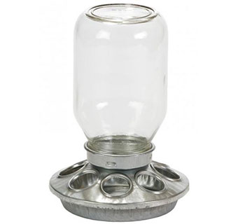 MASON JAR BABY CHICK FEEDER - EACH