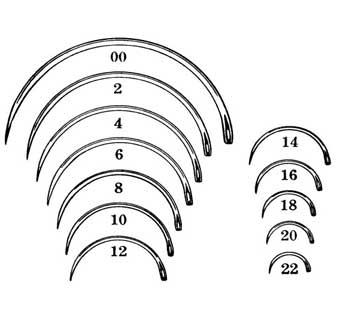 FERGUSON NEEDLE 1/2C TPR 00 6/PKG