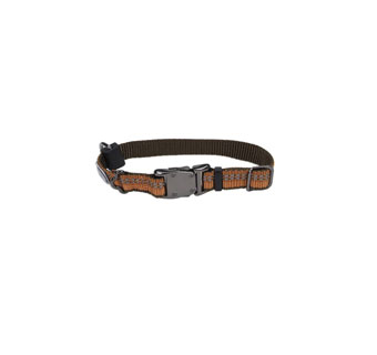 K9 EXPLORER® 36922 ADJ REF COLLAR 12 - 18 IN X 1 IN CAMPFIRE ORANGE