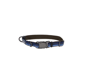 K9 EXPLORER® 36922 ADJ REF COLLAR 12 - 18 IN X 1 IN SAPPHIRE
