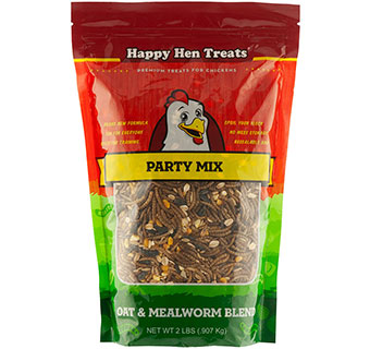 HAPPY HEN™ PARTY MIX™ OAT & MEALWORM BLEND 2 LB 1/PKG