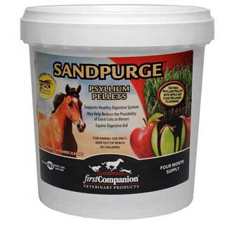 FIRST COMPANION® SANDPURGE™ PSYLLIUM PELLETS 10 LB 1/PKG