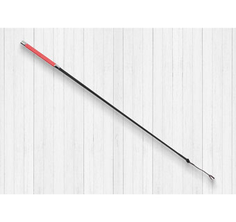 320 GAITED WHIP WITH LEATHER HANDLE 39 IN L