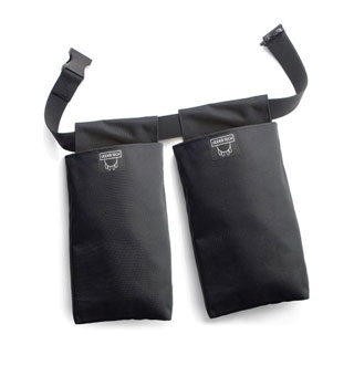 WATERPROOF DYNAMIC DUO BELT VINYL BLACK 2 IN SZ