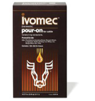 IVOMEC® IVERMECTIN POUR-ON 2.5 L 4/CS