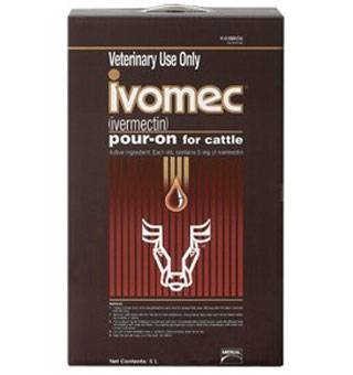 IVOMEC® IVERMECTIN POUR-ON 5 L 2/CS