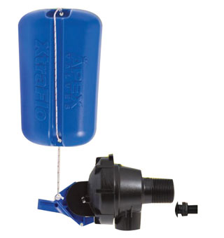 APEX® XTRAFLO XF FULL FLOW LONG TAIL DIAPHRAGM TROUGH VALVE 1 IN NPT