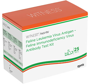 WITNESS® FELV-FIV TEST KIT 10 TESTS/KIT