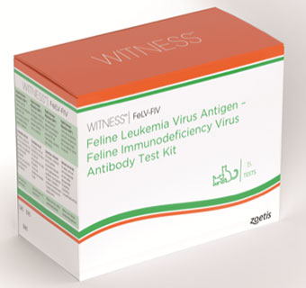 WITNESS® FELV-FIV TEST KIT 25/PKG
