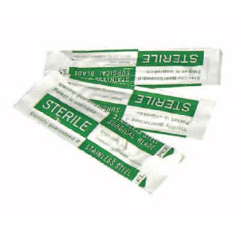 DISPOSABLE SCALPEL #10 BLADE 5 PACK