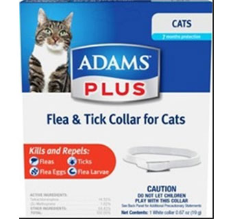 ADAMS™ PLUS FLEA AND TICK COLLAR - CAT/KITTEN - EACH