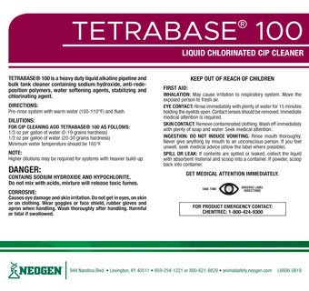 TETRABASE 100 30 GALLON DRUM