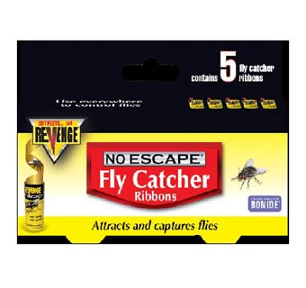 REVENGE FLY CATCHER RIBBONS 5 COUNT