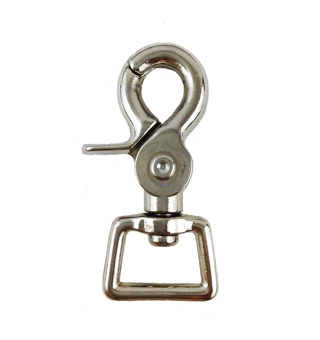 VOLTHA™ SWIVEL STRAP EYE TRIGGER SNAP DIE-CAST ZINC 3/4 IN X 3-3/8 IN
