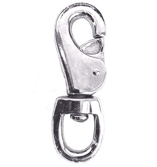 VOLTHA™ SWIVEL EYE BULL SNAP 700 LB 1 IN X 5-1/8 IN MALLEABLE IRON