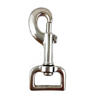 VOLTHA™ SWIVEL STRAP EYE BOLT SNAP DIE-CAST ZINC 3 IN X 1 IN 110 LB