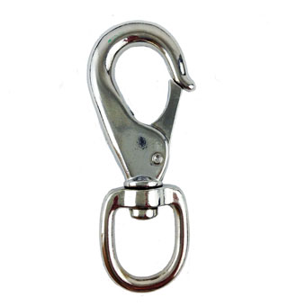 VOLTHA™ SWIVEL SPRING SNAP 100 LB 3/4 IN X 3-1/2 IN DIE-CAST ZINC