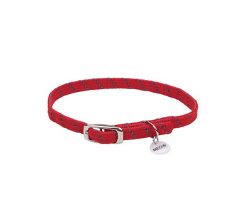 ELASTACAT® 07741 REF SAFETY STRETCH CAT COLLAR 10 IN X 3/8 IN RED