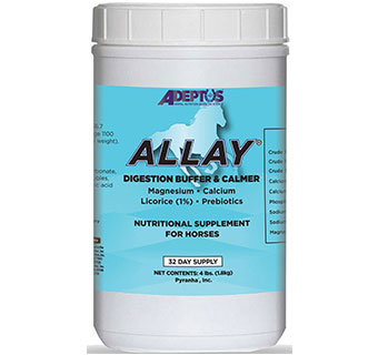 ALLAY® DIGESTION BUFFER AND CALMER SUPPLEMENT 4 LB