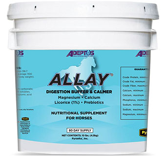 ALLAY® DIGESTION BUFFER AND CALMER SUPPLEMENT 10 LB