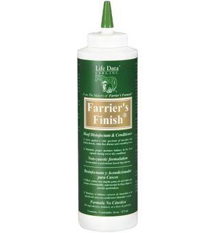 FARRIER'S FINISH® HOOF CONDITIONER AND DISINFECTANT 16 OZ 6/PKG