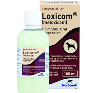 LOXICOM® (MELOXICAM ORAL SUSPENSION) 1.5 MG 100 ML 1/PKG (RX)