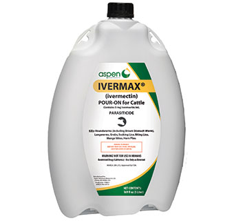 IVERMAX® (IVERMECTIN) POUR-ON 5 LTR 2/CASE