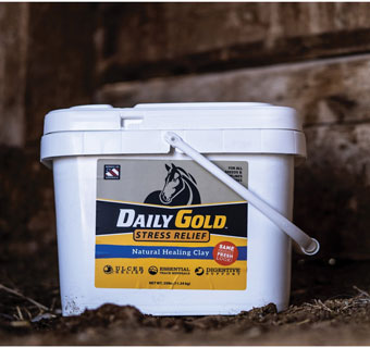DAILY GOLD™ HORSE SUPPLEMENT 3.5-4.5% 25 LB BUCKET