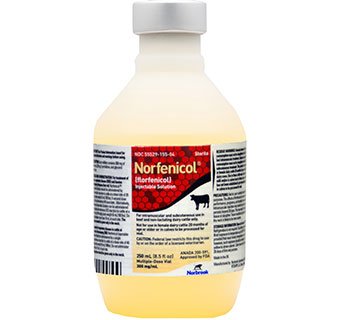 NORFENICOL® (FLORFENICOL) INJECTION 300 MG/ML 250 ML 1/PKG (RX)