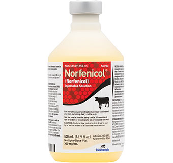 NORFENICOL® (FLORFENICOL) INJECTION 300 MG/ML 500 ML 1/PKG (RX)