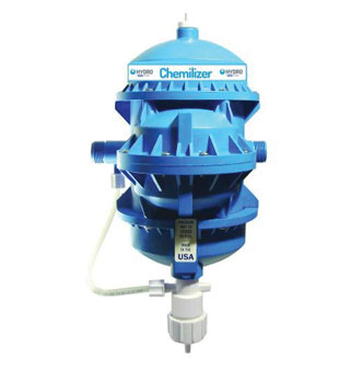 CHEMILIZER DIAPHRAGM INJECTOR PUMP 1:128 3-85 PSI 0.02-11 GPM