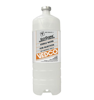 ULTIGIENE® STERILE WATER PLASTIC BOTTLE RX 500 ML