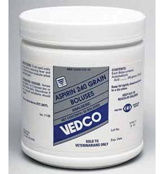 ASPIRIN BOLUS 240 G 50/BT