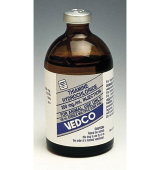 THIAMINE HCL INJECTION INJECTABLE SOLUTION 500 MG (RX) 100 ML