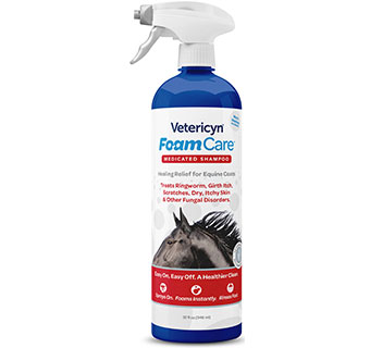 VETERICYN® FOAMCARE SHAMPOO - EQUINE MEDICATED 32 OZ